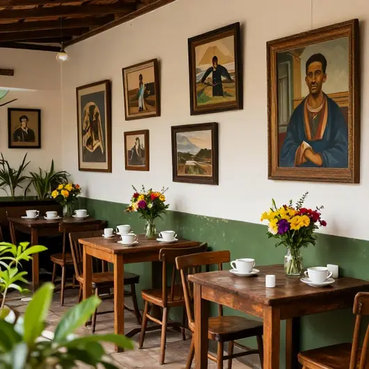 Descubra o Arte e Café Imperial Descubra o Arte e Café Imperial